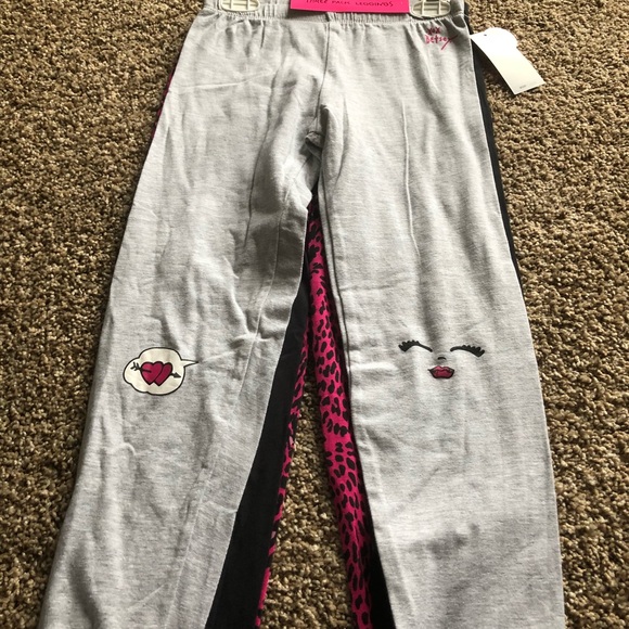 3 pack!! Bnwt Betsey Johnson girls leggings!! 💖 - Picture 2 of 8